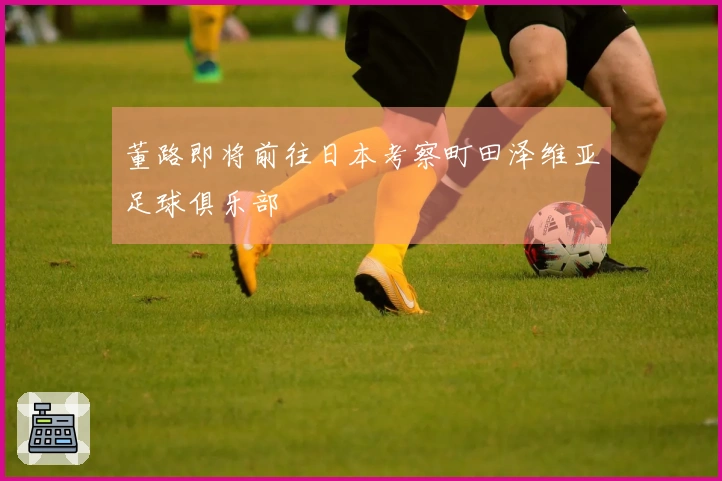 董路即将前往日本考察町田泽维亚足球俱乐部